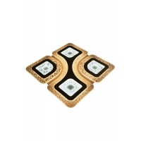 Люстра світлодіодна акрілова Sirius N B6710-520 (прозора) GD 172W