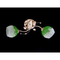 Люстра стельова Sirius Ю 9392А/2 на 2 плафона