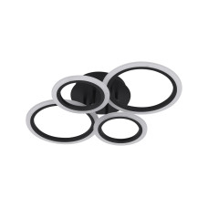 Люстра світлодіодна акрилова Sirius 6092-4 BK 46W