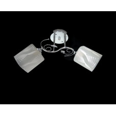 Люстра стельова Ю 9621В/2 на 2 плафони