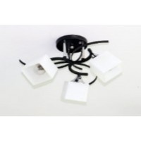 Люстра стельова Sirius B A2581/3 ВК+CR на 3 плафони