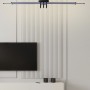 Люстра світлодіодна виробництво Sirius LED 0004 чорна