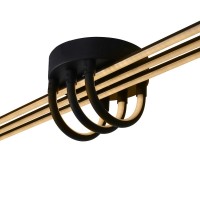 Люстра світлодіодна виробництво Sirius LED 0004 чорна