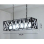 Люстра в стилі лофт Sirius H742-6