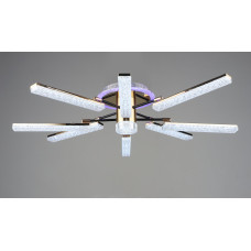 Люстра світлодіодна акрилова Sirius B YH1005/8 GD+BK 96W