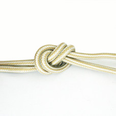 Провід в тканинній обмотці, біло - бежевий, арт. 831.