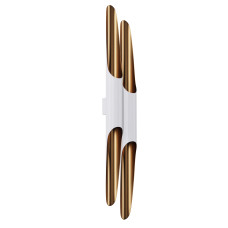 Настінне бра P-full арт. 5491 Бронзовий/білий 4 шт