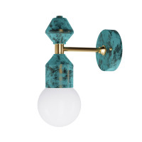 Настінне бра Dome № 2 арт. 6239 Зелений