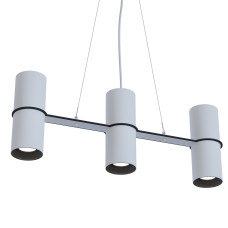 Люстра BINO 5M, арт. 30777 Білий/Чорний