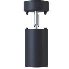 Точковий поворотний світильник арт. 31609 Срібний/чорний Україна