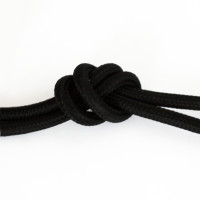 Провід в тканинній обмотці, чорний, арт. 852.