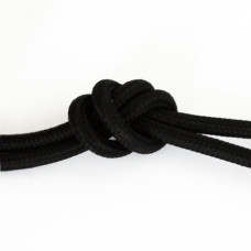 Провід в тканинній обмотці, чорний, арт. 852.