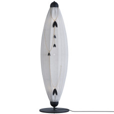 Торшер Chrysalis, арт. 28462 Чорний З декором