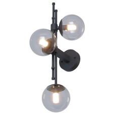 Бра ABBY Right, арт. 31045 Чорний Прозорий