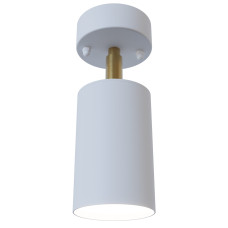 Точковий поворотний світильник арт. 31609 Золотий/білий Україна