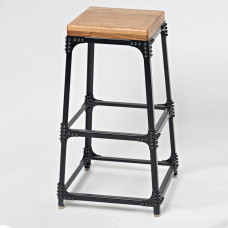 Табурет барний Hexagonal A, арт. 3701. Чорний