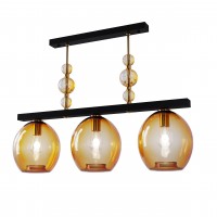 Люстра Geometric Colorglass, арт. 12101 Помаранчевий 2