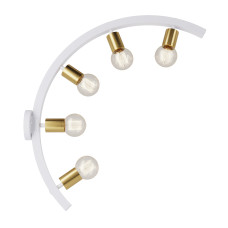 Настінне бра "Mone" арт. 19600 Золотий/білий