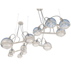 Люстра "Virgo" (Сузір'я Діви) арт. 20898 Срібний