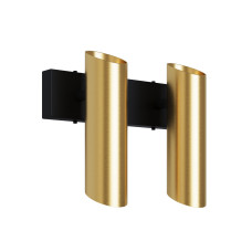 VL Sconce 2, арт. 32652 Золотий/чорний