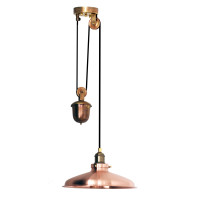 Люстра Hat & Counterweight, арт. 1852 Мідний