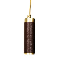 Підвіс Leather ceiling, арт. 5213 Коричневий 25 см