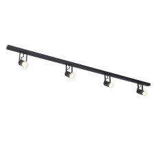 Люстра стельова 4Spots VSimple, арт. 23718 Чорний