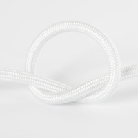 Провід в тканинній обмотці, білий, арт. 302.