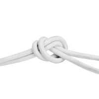 Провід в тканинній обмотці, білий, арт. 1498.