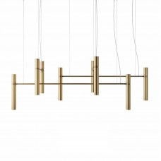 Люстра Tube chandelier, арт. 5299 Золотий Комплект: 100 см+120 см+150 см+200 см Люстра Tube chandelier, арт. 5299 Золотий Комплект: 100 см+120 см+150 см+200 см