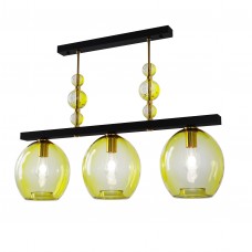 Люстра Geometric Colorglass, арт. 12101 Зелений 2