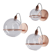 Бра Spacelights арт. 20925 Мідний 20 см