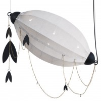 Підвіс Chrysalis, L900, арт. 26954 Чорний З декором