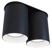 Точковий спот BP 80 DUO арт. 29700 Чорний/білий