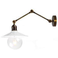 Настінне бра сталеве 3-ох поворотне, арт. 477 Білий