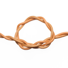 Плетений провід в тканинній обмотці, золотий, арт. 1937.