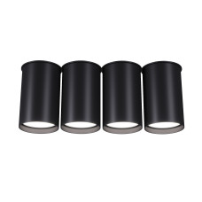 Точковий спот BP на 4 лампи арт. 5878 Чорний