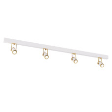 Люстра стельова 4Spots, арт. 24275 Золотий/білий