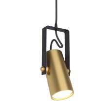 Підвісний спот VSimple, арт. 24853. Золотий/чорний