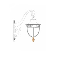 Бра настінне вуличне "Acorn" арт. 26822 1