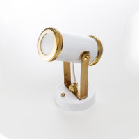 Настінне бра - спот Tube, арт. 2060 Золотий/білий