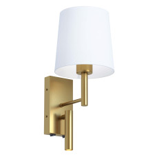 Настінне бра, арт. 30949 Золотий/білий