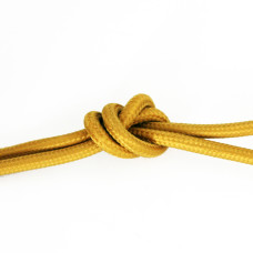 Провід в тканинній обмотці, золотий, арт. 841.