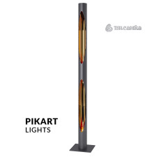 Підсвічник Candelight арт. 5726 Сірий/золотий