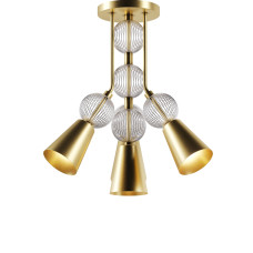 Люстра Oni-On арт. 6079 Золотий/білий