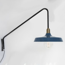 Стальне настінне бра, арт. 3458 Синій