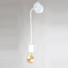 Стальне настінне бра, арт. 3942 Білий