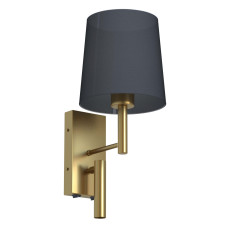 Настінне бра, арт. 30949 Золотий/чорний