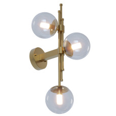 Бра ABBY Left, арт. 31041 Золотий Прозорий