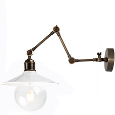 Настінне бра сталеве 4-ох поворотне, арт. 786 Білий